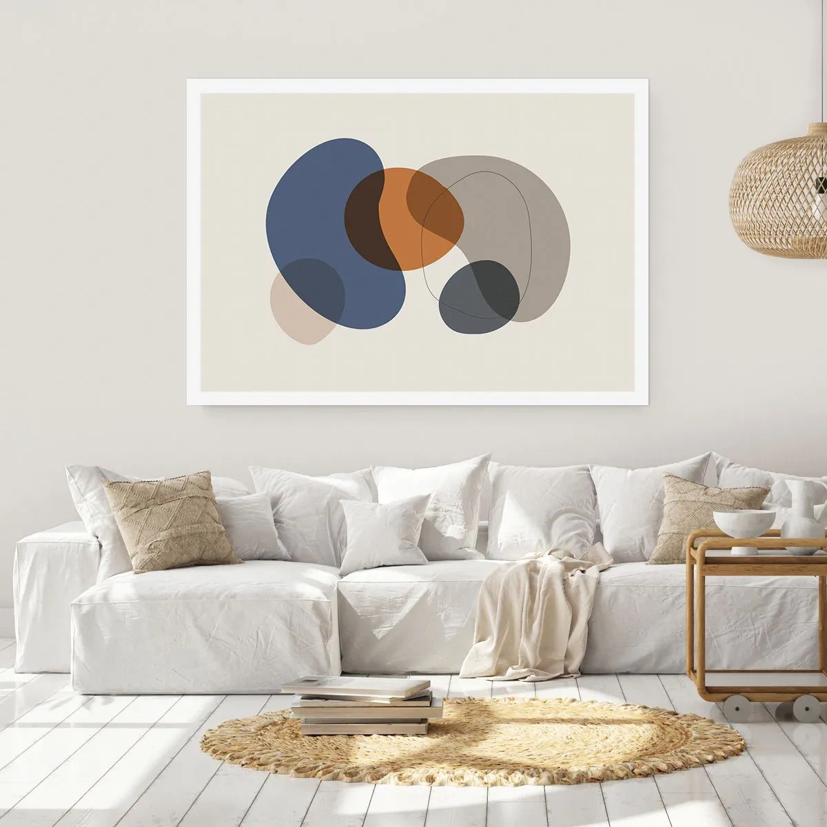 Poster - Gocce di colore - 50x40 cm