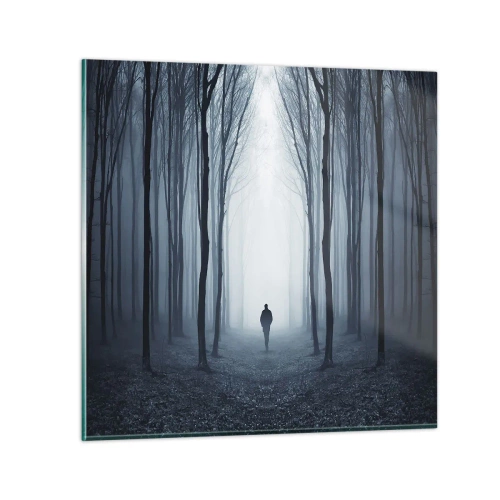 Quadro su vetro - E tutto è semplice e chiaro - 60x60 cm