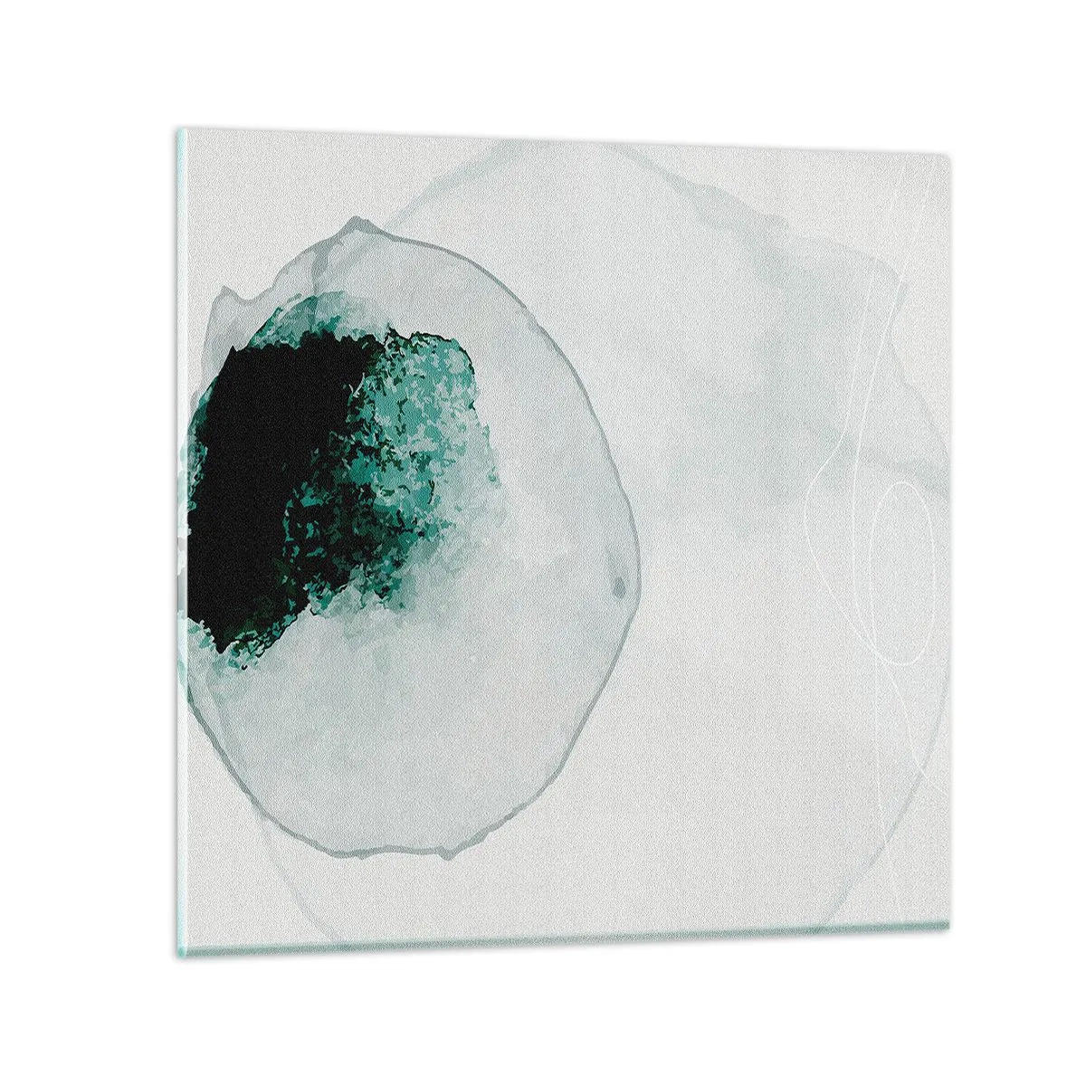 Quadro su vetro - In una goccia d'acqua - 50x50 cm