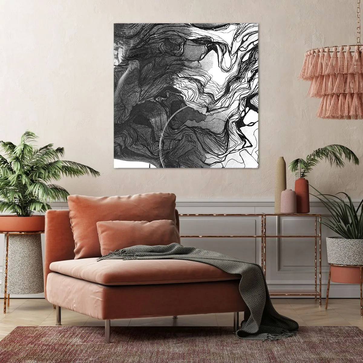 Quadro su tela - Stampe su Tela - Aggrovigliata nei sogni - 50x50 cm
