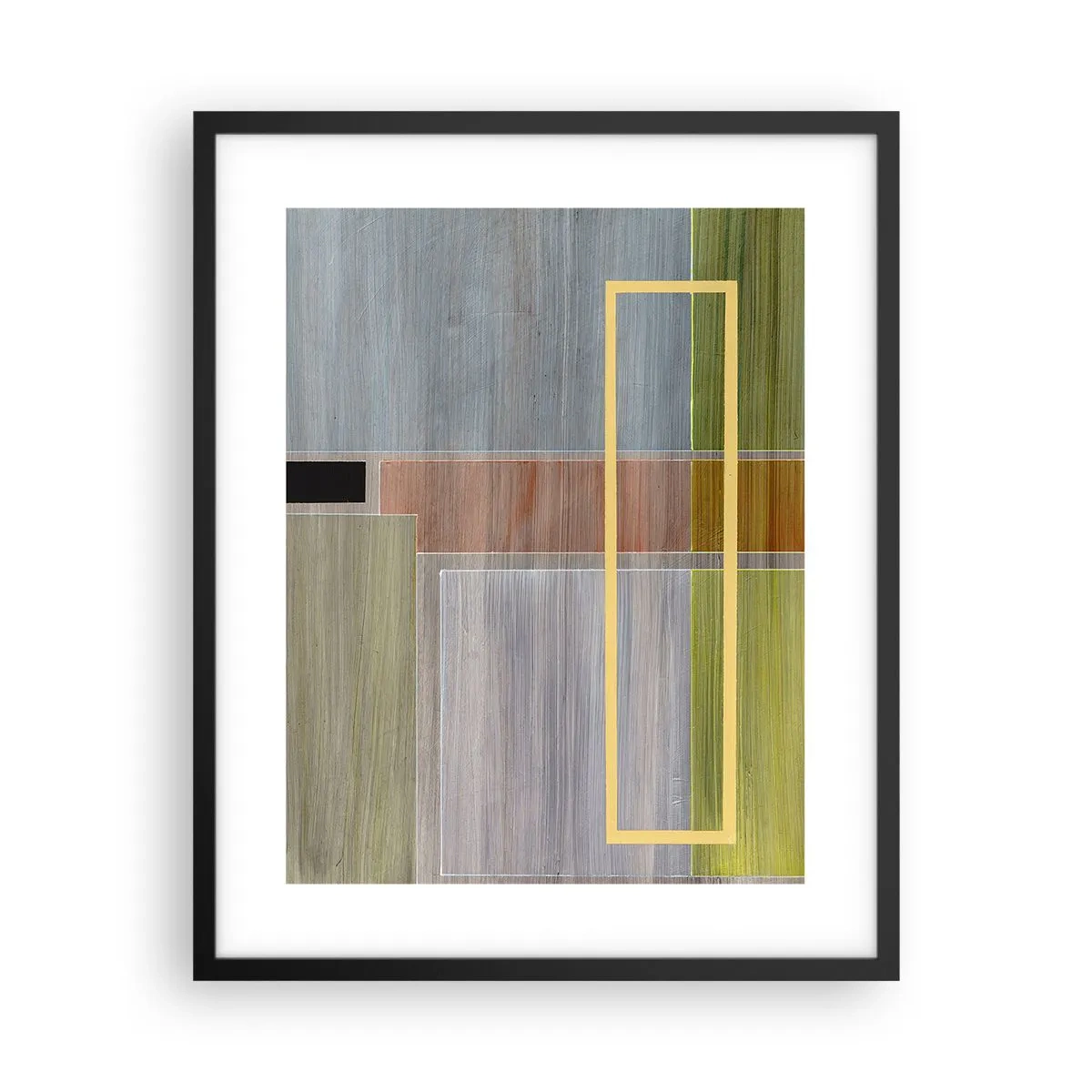 Poster in cornice nera - Semplice e tranquillo - 40x50 cm