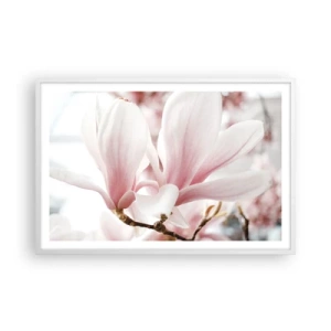 Poster in cornice bianca - Tenerezza senza fine - 91x61 cm