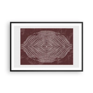 Poster in cornice nera - Lo spazio parlante - 91x61 cm