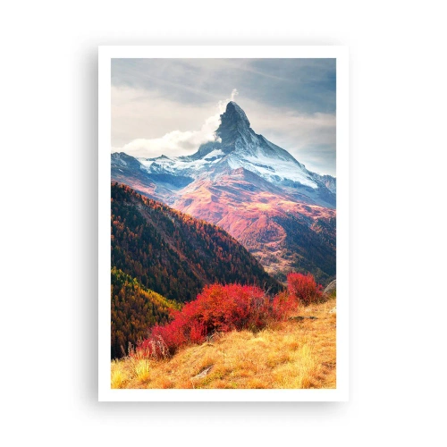 Poster - Autunno alpino - 70x100 cm