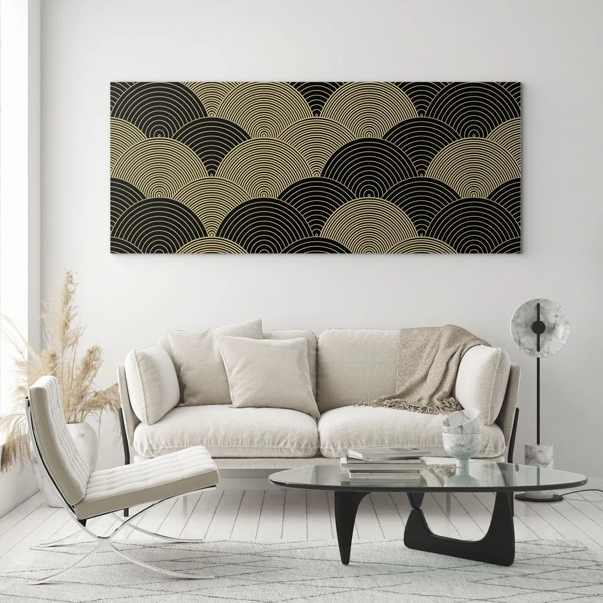 Quadro su vetro - Unità nella molteplicità - 100x40 cm