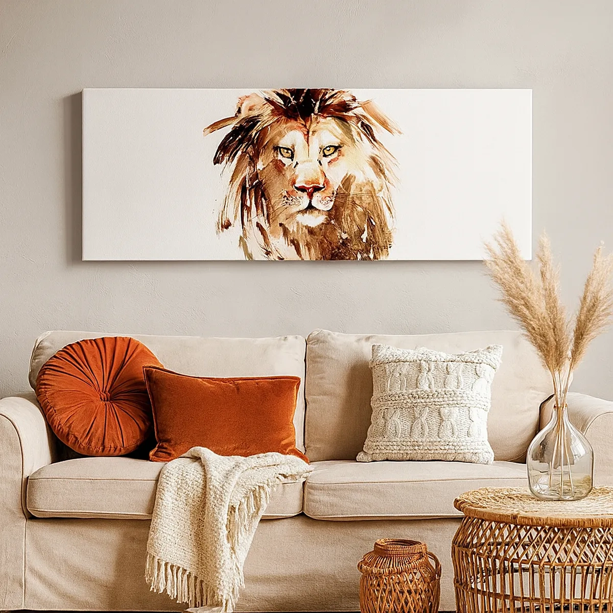 Quadro su tela - Stampe su Tela - Forza e dignità - 30x30 cm