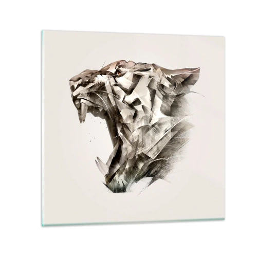 Quadro su vetro - Sai chi comanda - 60x60 cm