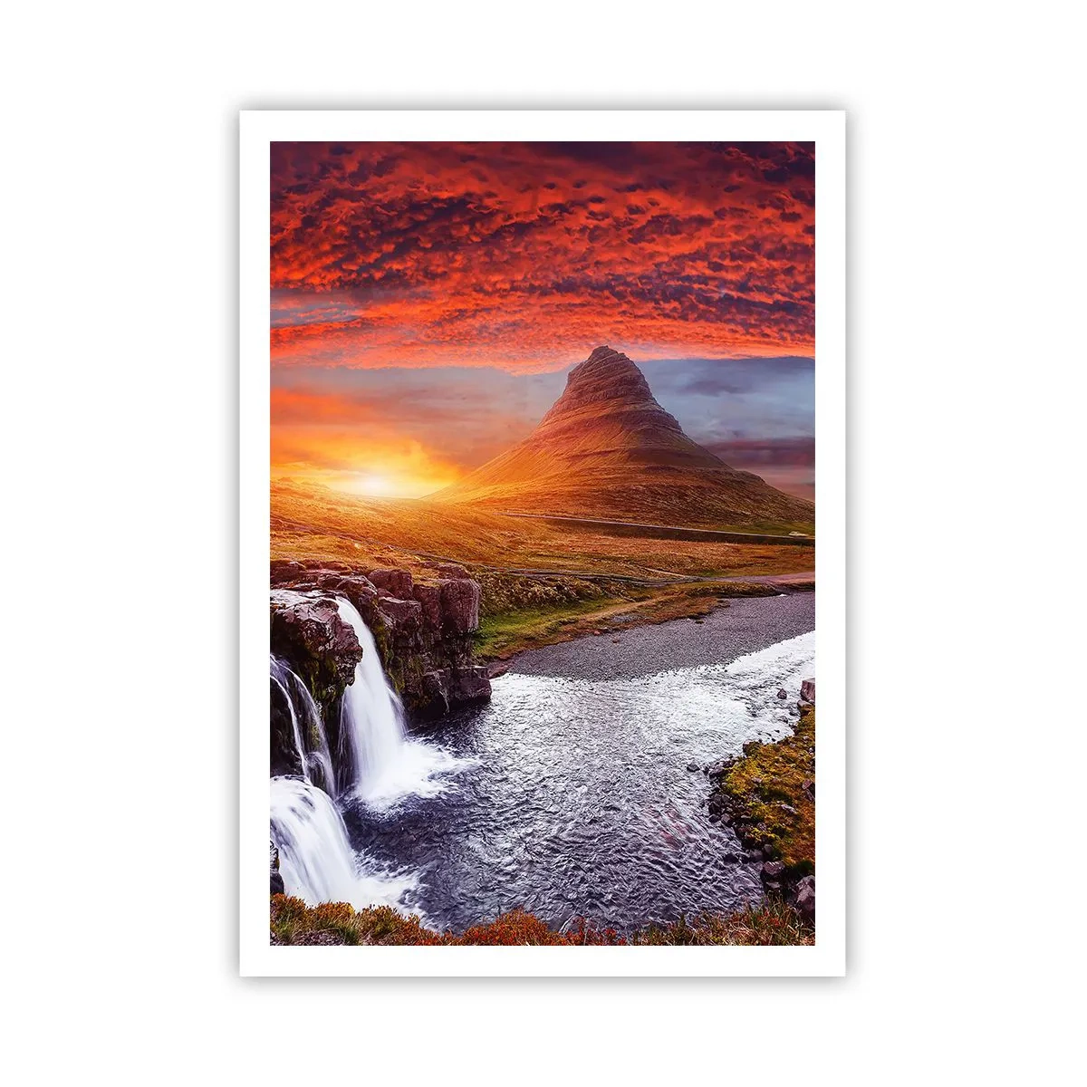 Poster - Paesaggio della Terra di Mezzo - 70x100 cm