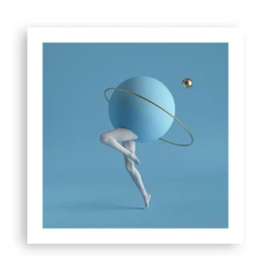 Poster - E i pianeti folleggiano - 50x50 cm