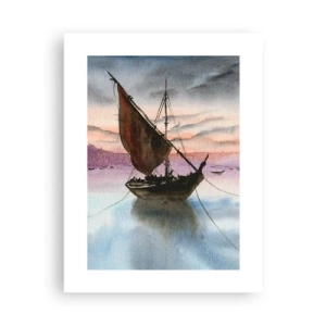 Poster - La sera nel porto - 30x40 cm