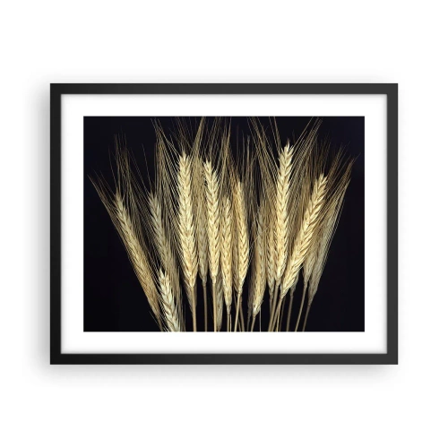 Poster in cornice nera - Magia rustica - 50x40 cm