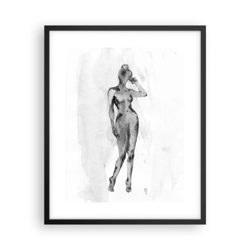 Poster in cornice nera - Studio di ideale di bellezza - 40x50 cm