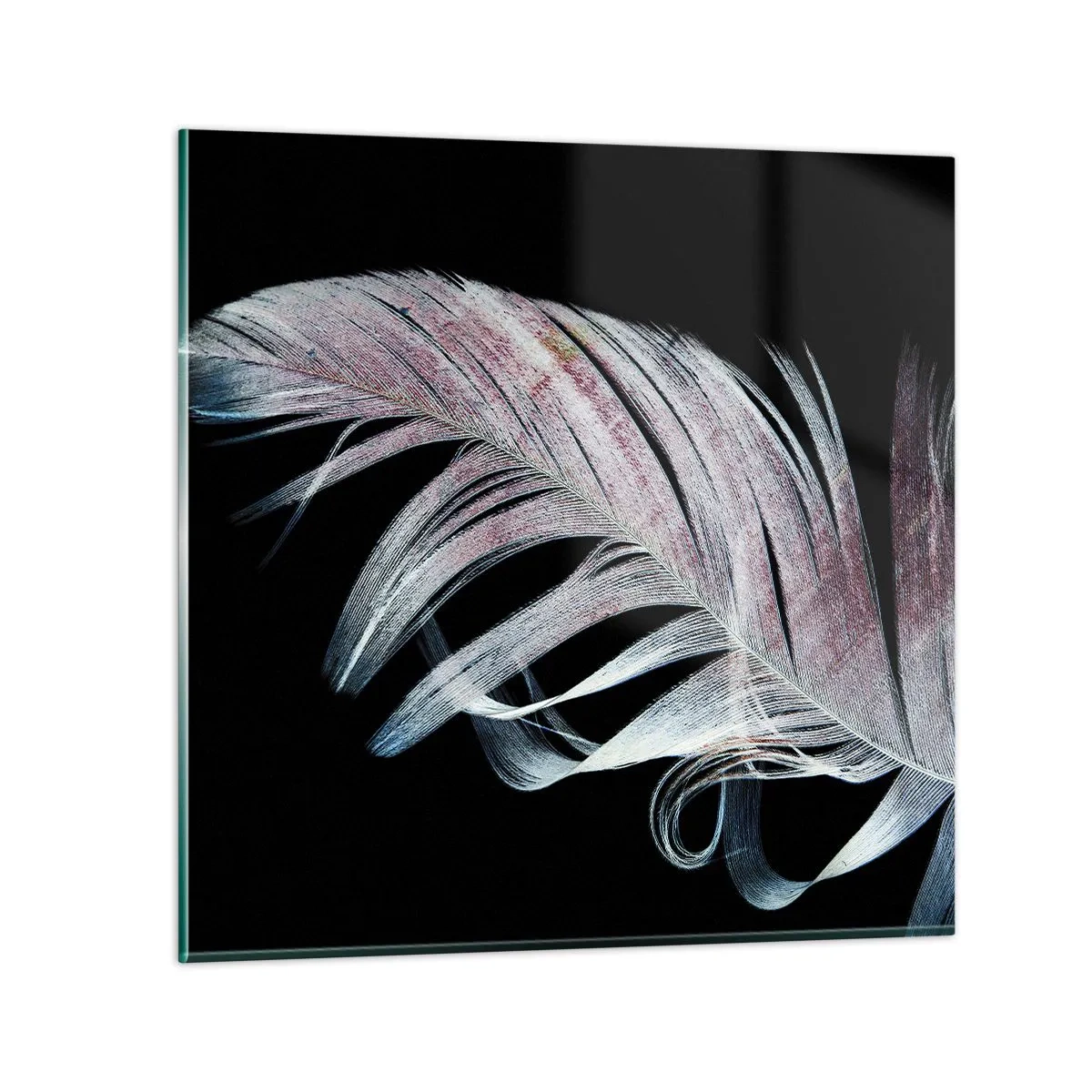 Quadro su vetro - Pensa al tocco - 30x30 cm