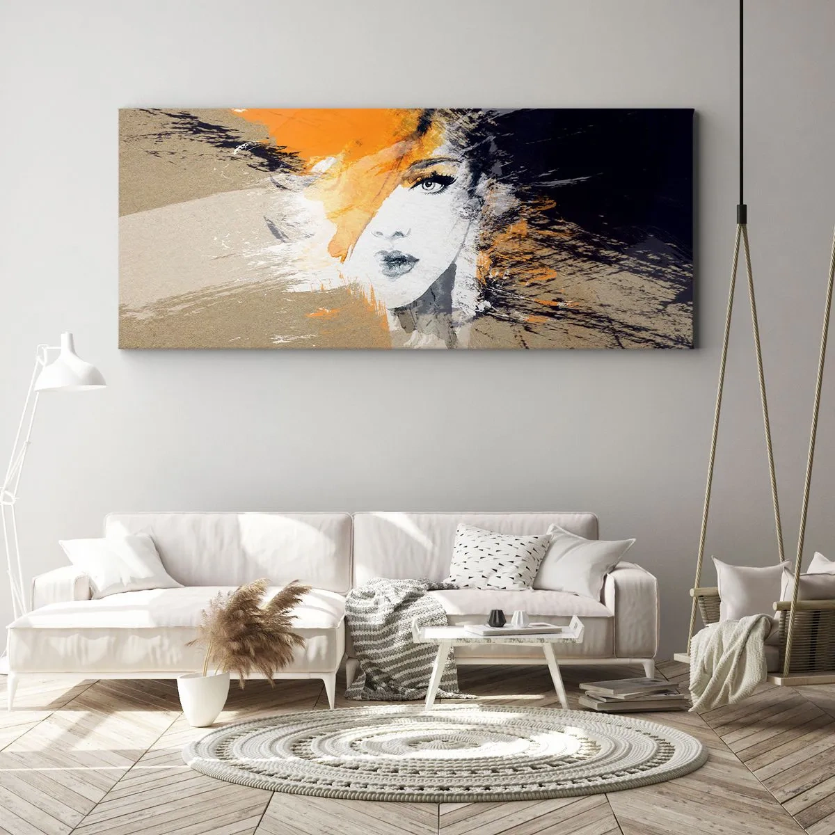 Quadro su tela - Stampe su Tela - E la luce fu - 90x30 cm