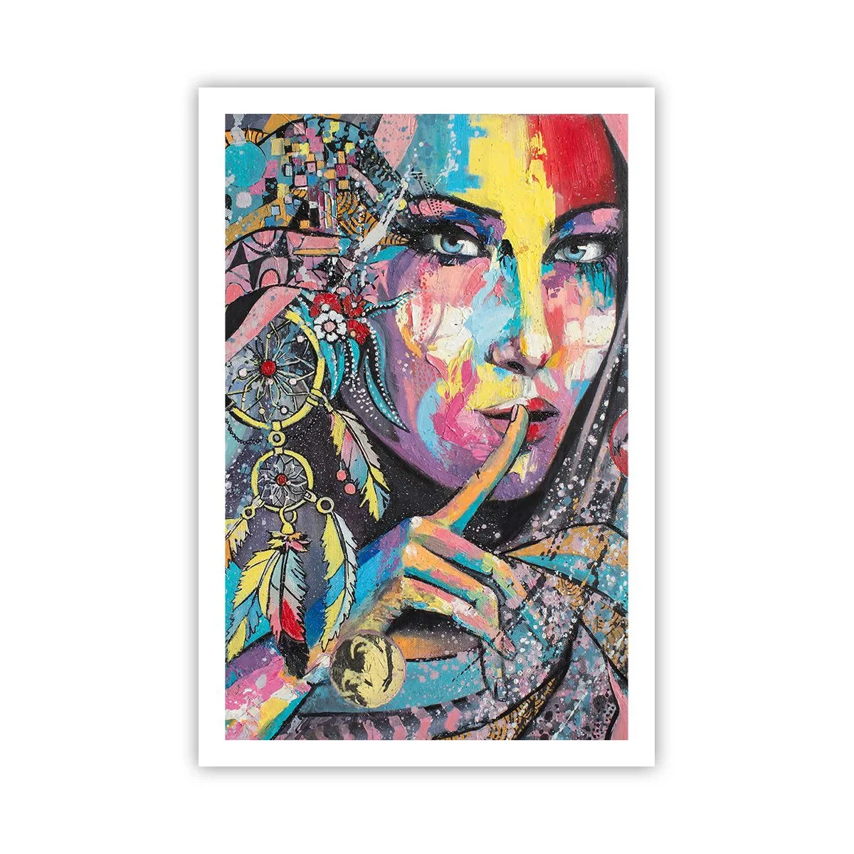 Poster - Taci, finché capirai - 61x91 cm