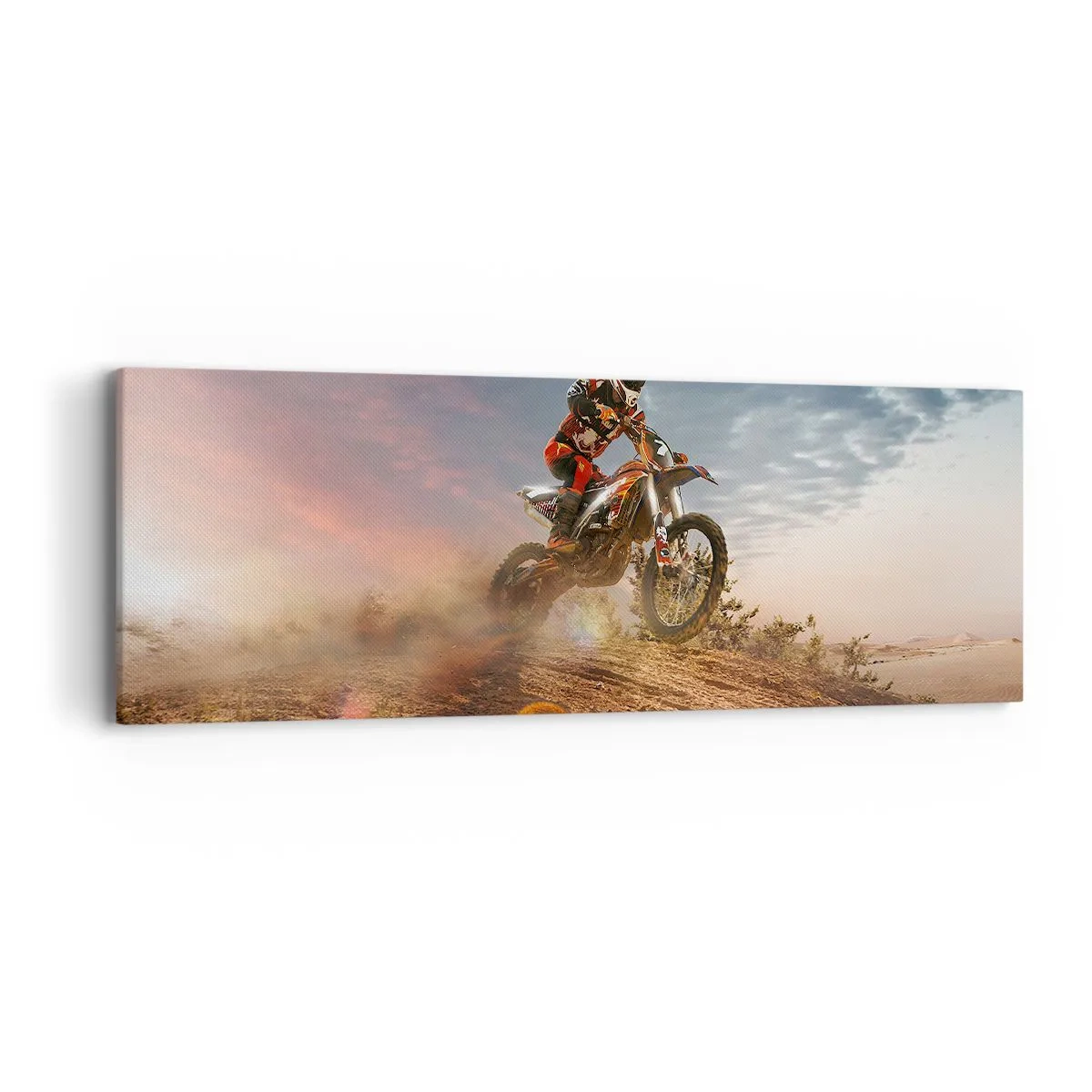 Quadro su tela - Stampe su Tela - Verso la vittoria - 90x30 cm