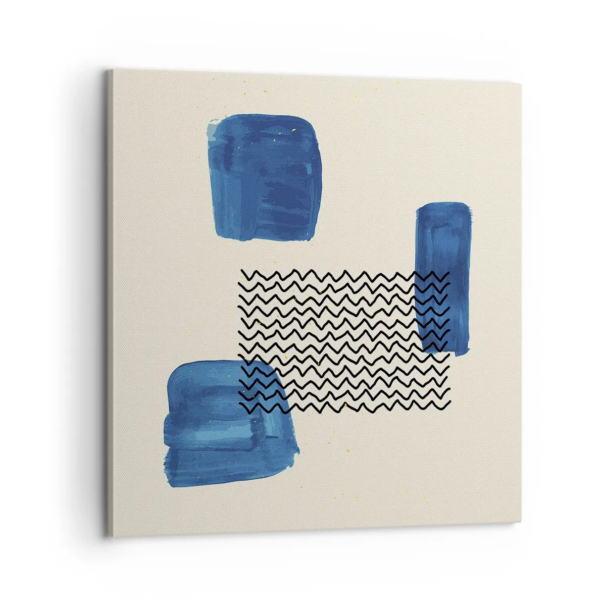 Quadro su tela - Stampe su Tela - Quartetto astratto - 60x60 cm