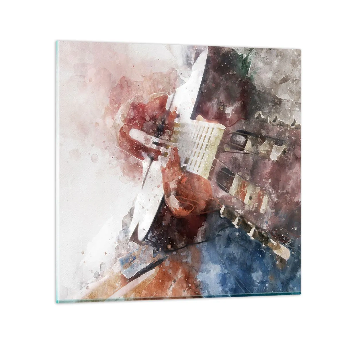 Quadro su vetro - E tu che ne pensi? - 30x30 cm
