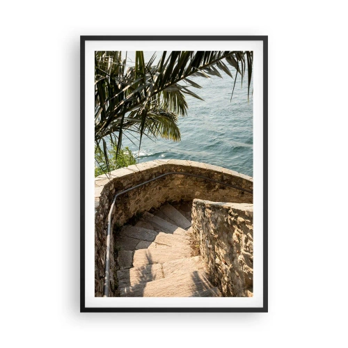 Poster in cornice nera - Sotto il sole d'Italia - 61x91 cm