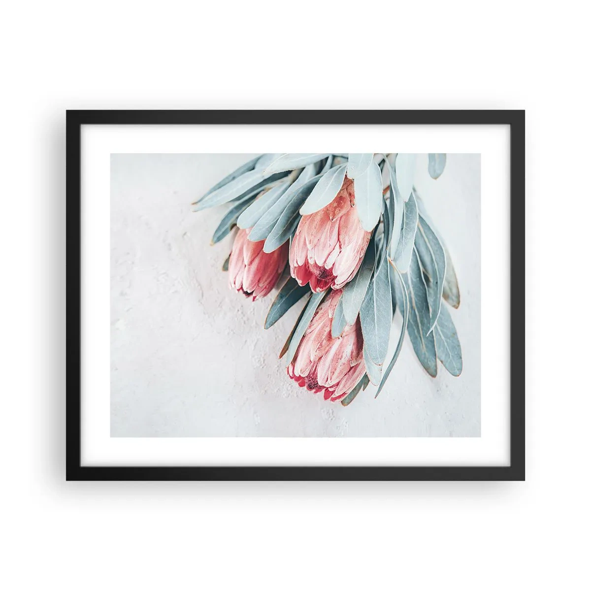 Poster in cornice nera - Imbarazzati per la propria bellezza - 50x40 cm