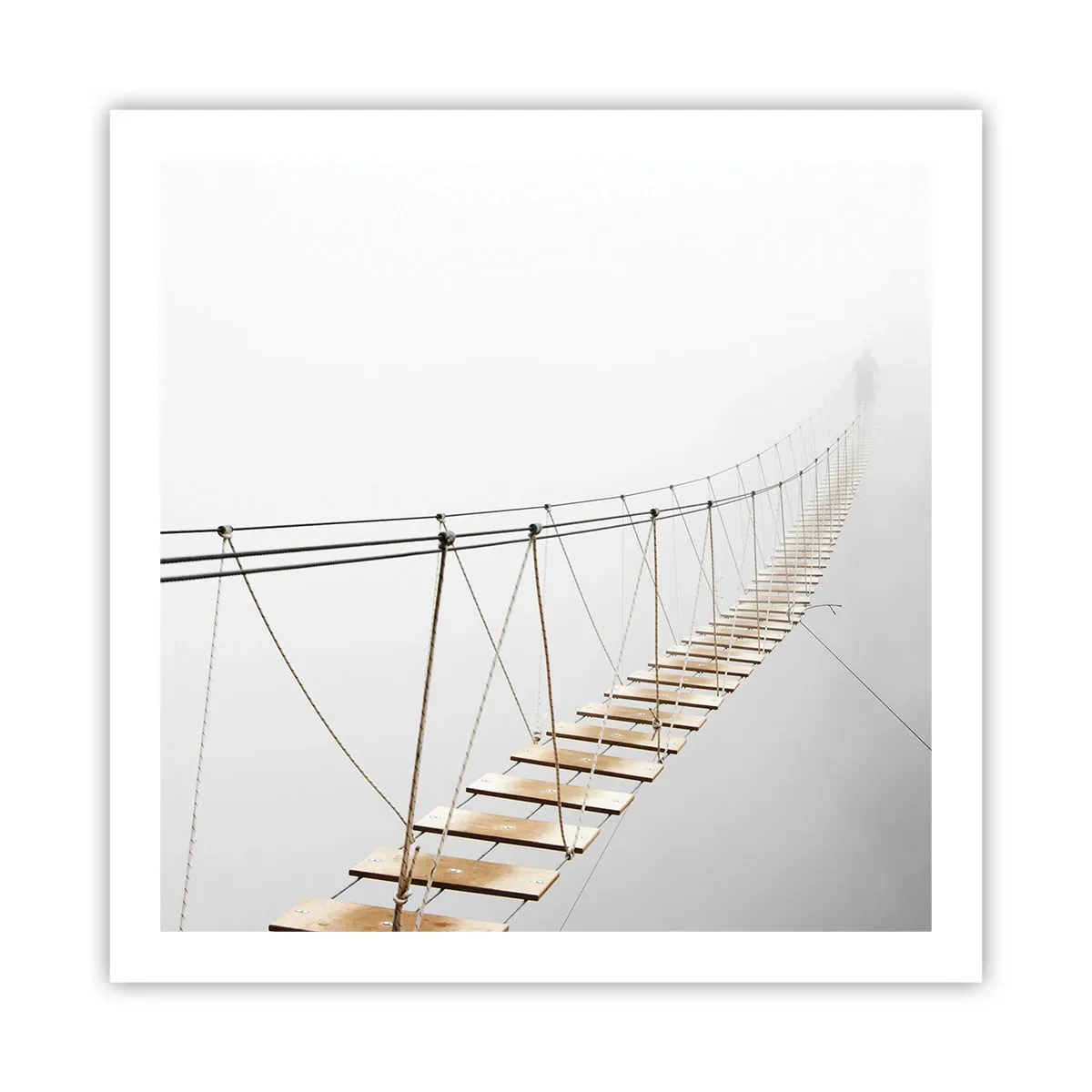 Poster - Dove ti porta? - 60x60 cm