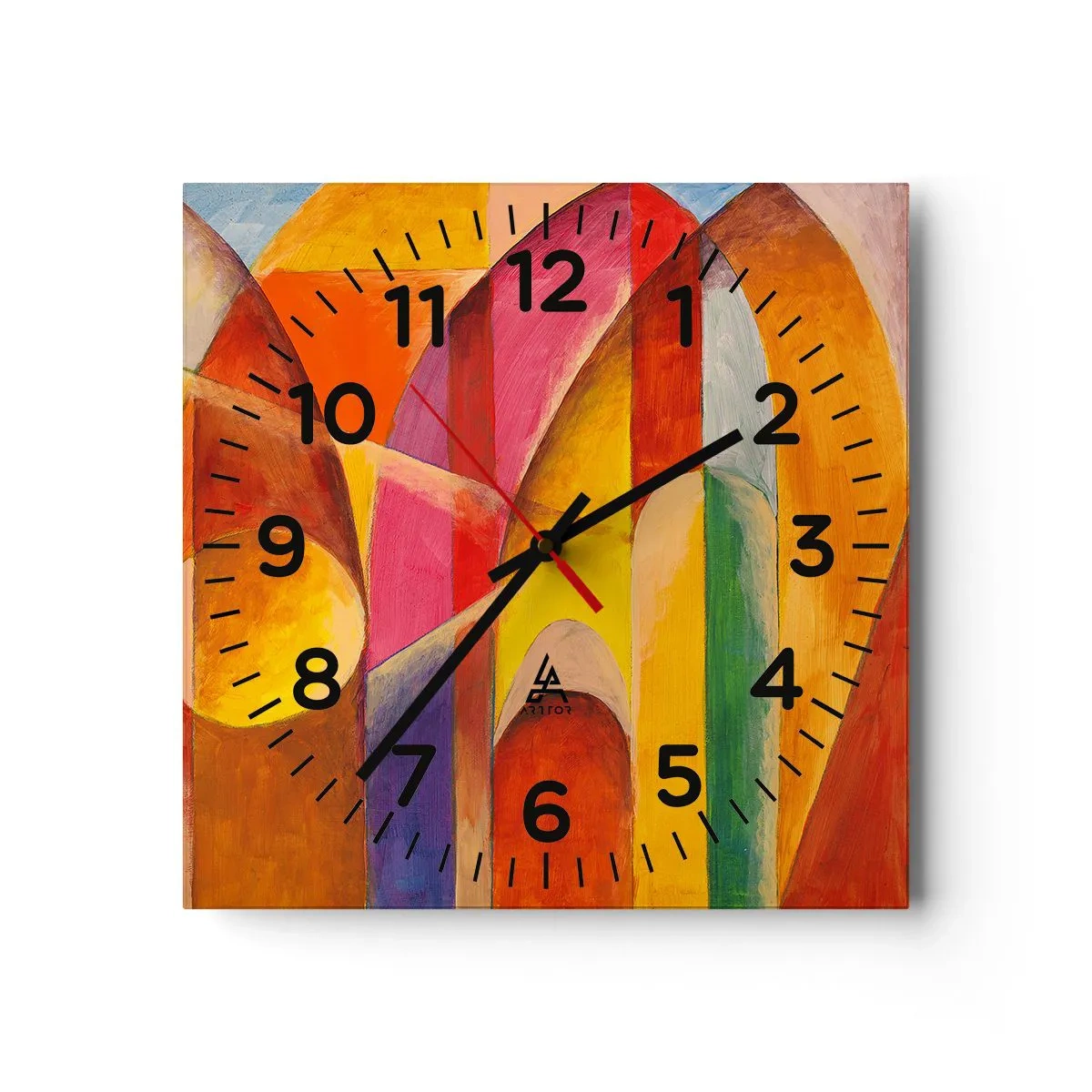 Orologio da parete - Orologio in Vetro - La cattedrale del sole - 30x30 cm