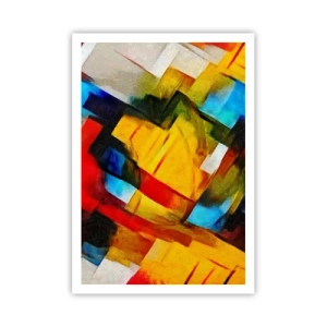 Poster - Intreccio multicolore - 70x100 cm