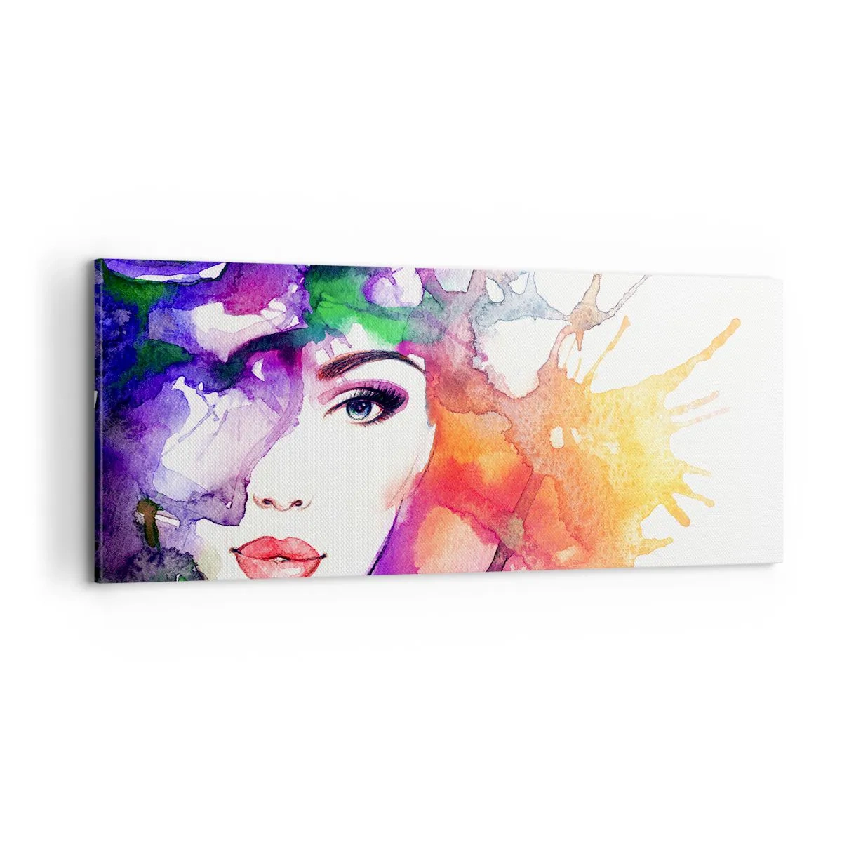 Quadro su tela - Stampe su Tela - Con la testa tra le nuvole - 100x40 cm
