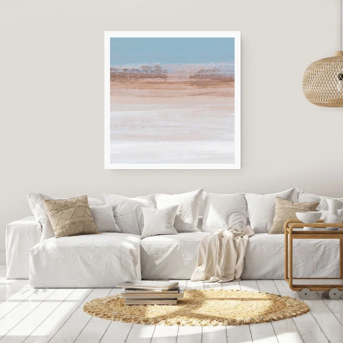Poster - Paesaggio incerto - 40x40 cm