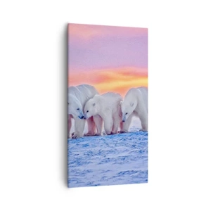 Quadro su tela - Stampe su Tela - Basta il calore della famiglia - 55x100 cm