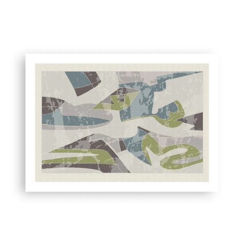 Poster - Composizione oltre il vetro - 70x50 cm