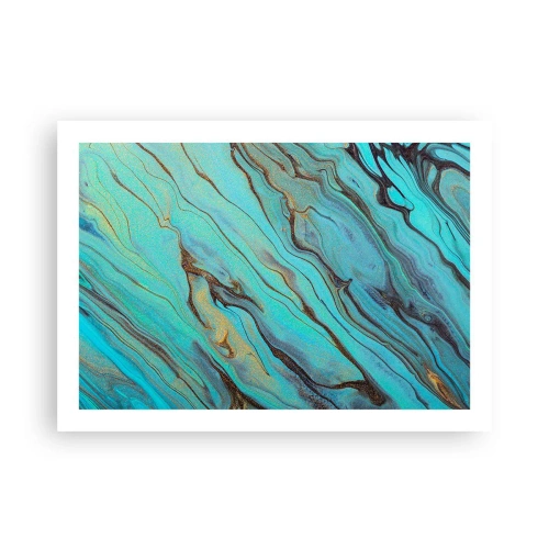 Poster - Marea turchese - 70x50 cm