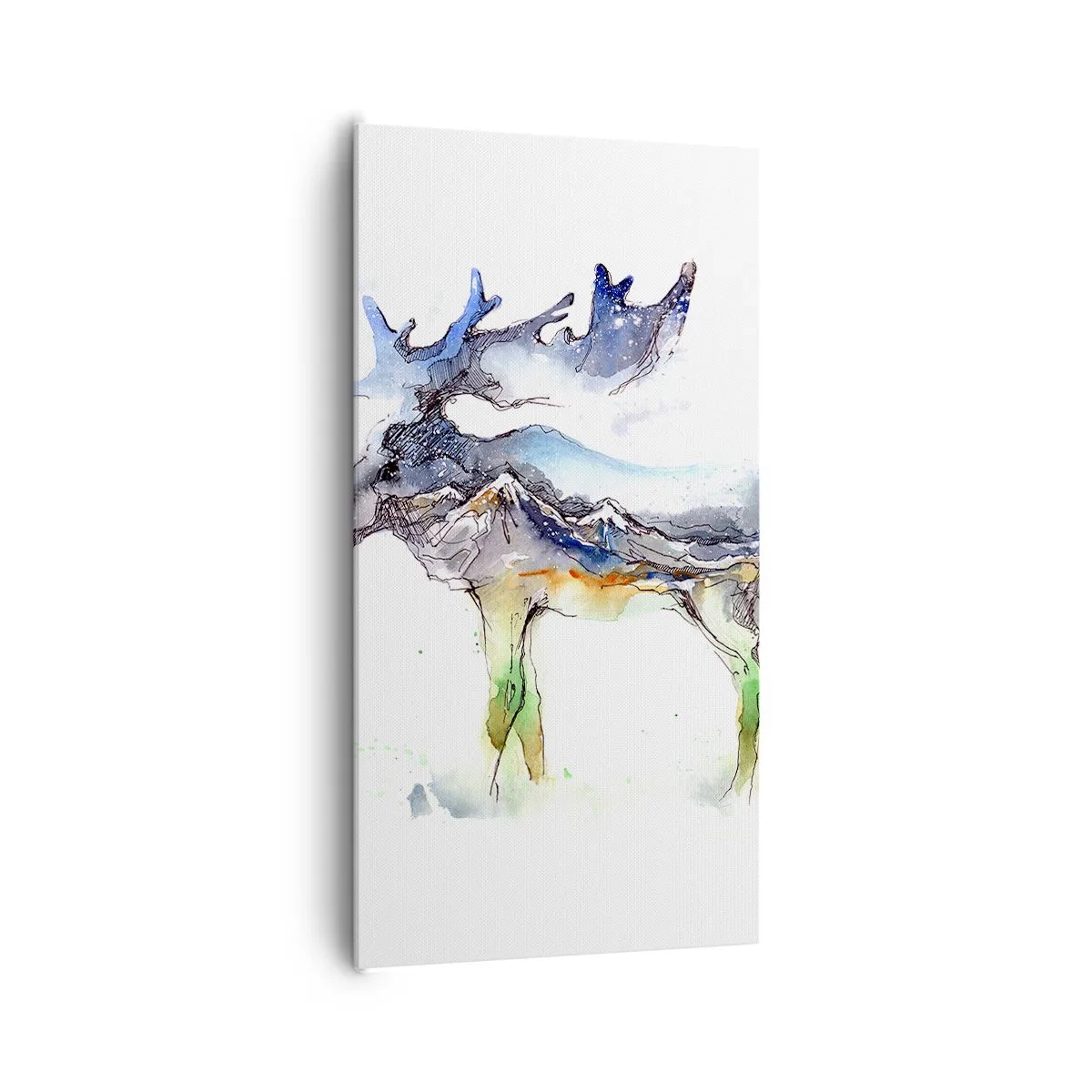 Quadro su tela - Stampe su Tela - Il protagonista dei racconti invernali - 65x120 cm