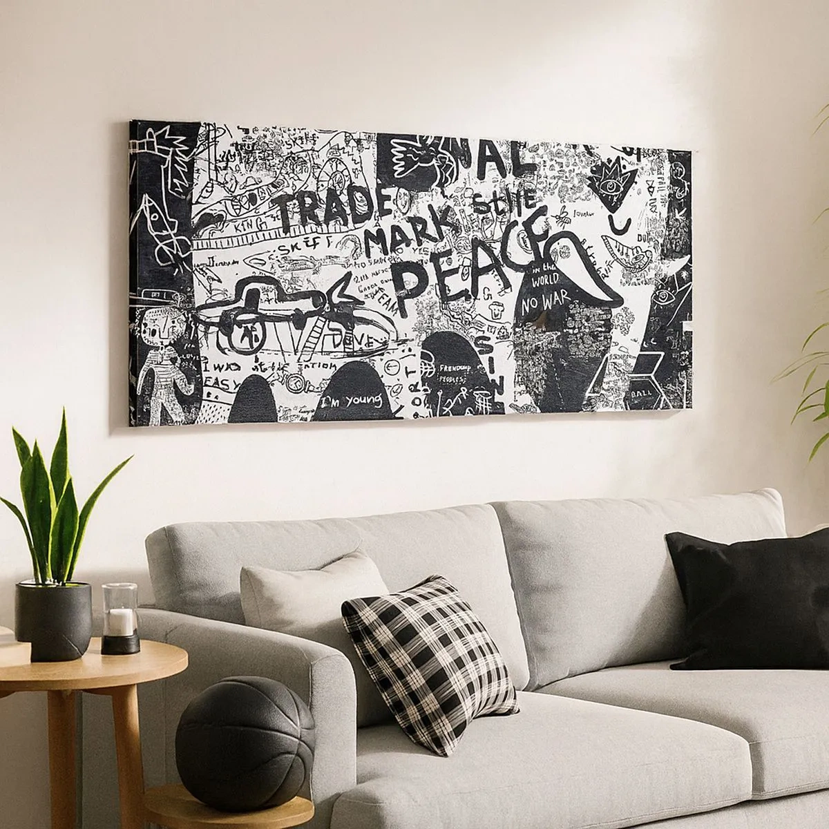 Quadro su tela - Stampe su Tela - Il ricco mondo della strada - 100x40 cm