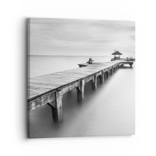 Quadro su tela - Stampe su Tela - Sempre più lontano. - 30x30 cm