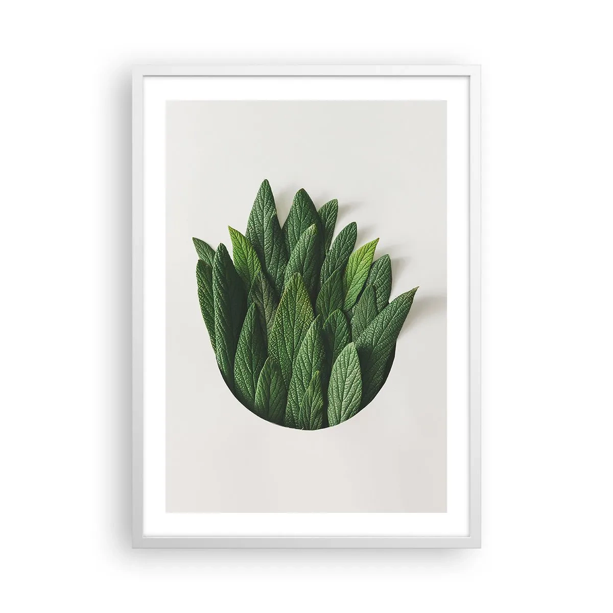 Poster in cornice bianca - Curiosità irrefrenabile - 50x70 cm