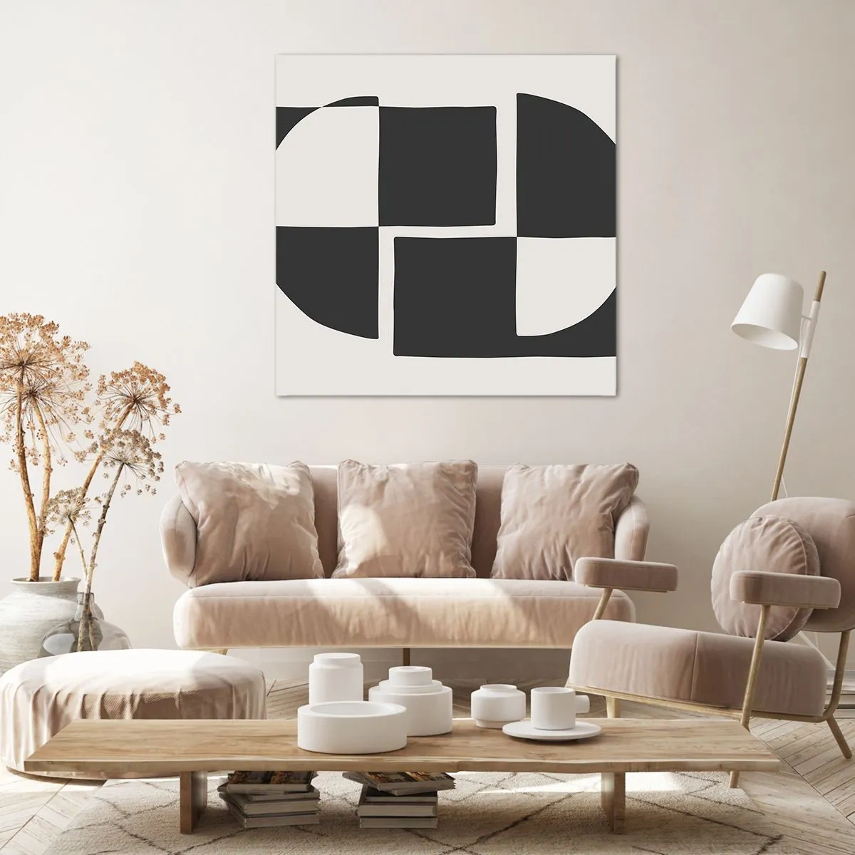 Quadro su tela - Stampe su Tela - Antitesi - sintesi - 30x30 cm