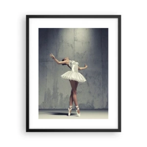 Poster in cornice nera - Leggero come un uccello - 40x50 cm