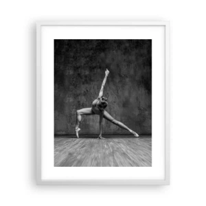 Poster in cornice bianca - Ideale di equilibrio - 40x50 cm