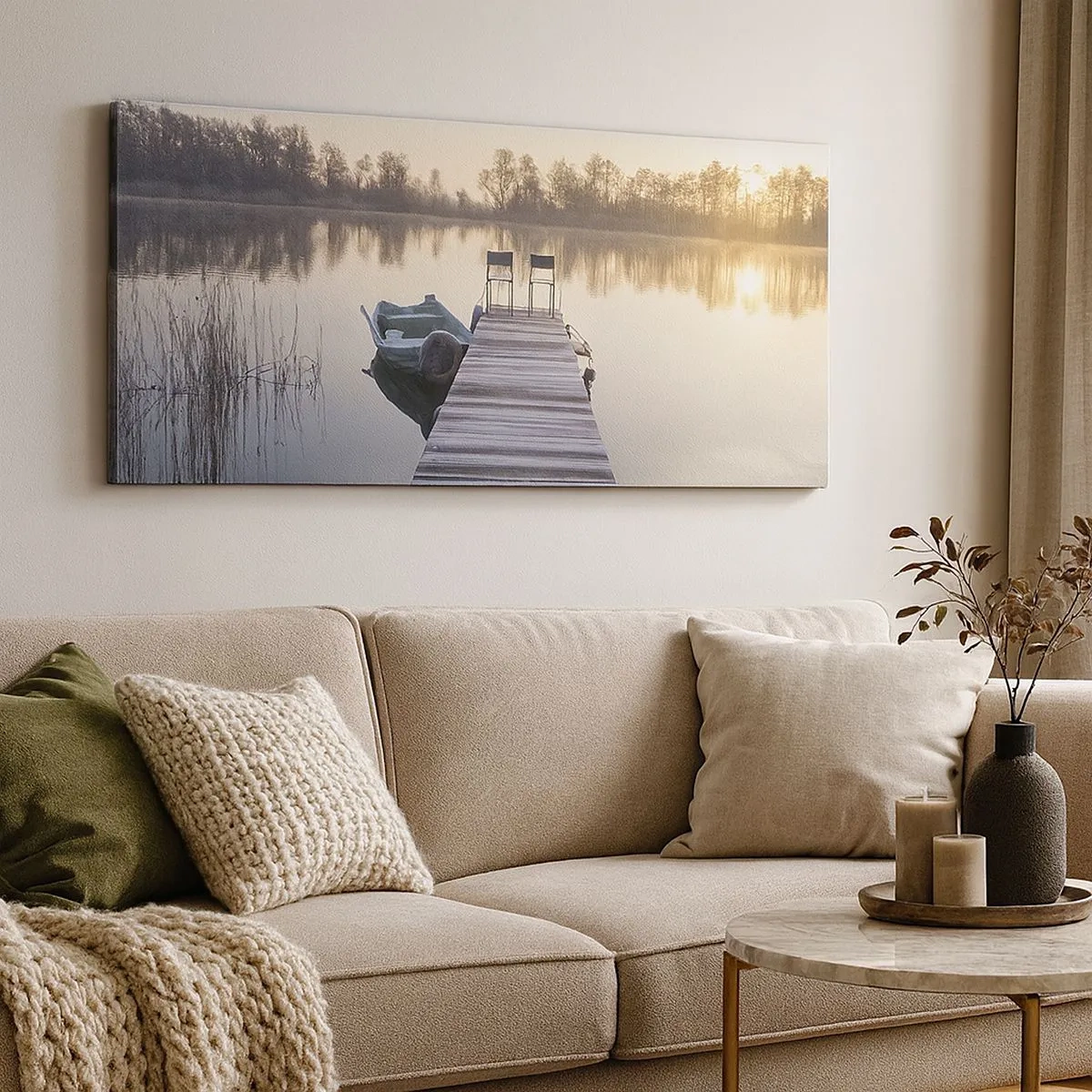 Quadro su tela - Stampe su Tela - Tornerò un giorno - 100x40 cm