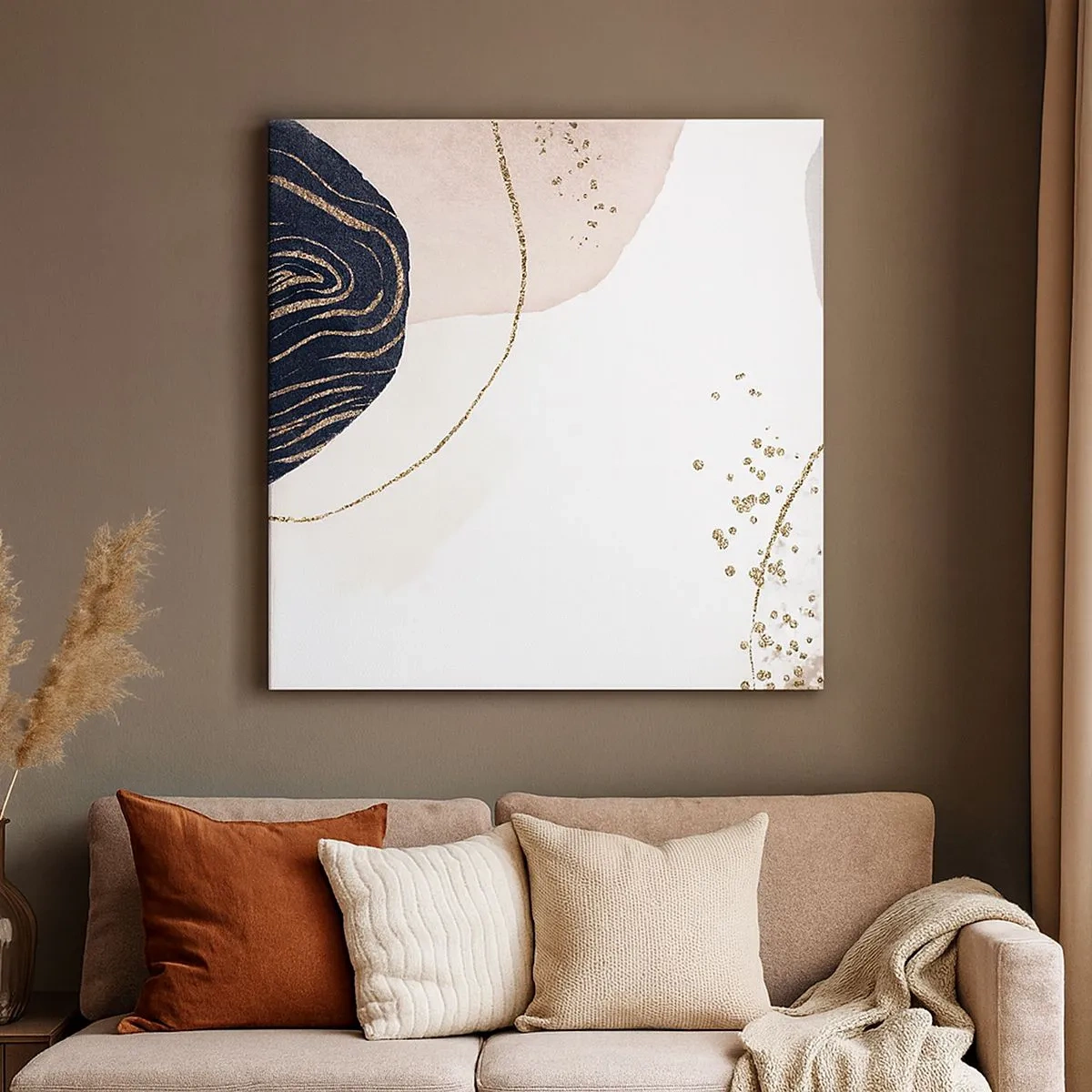 Quadro su tela - Stampe su Tela - Tutto scorre - 30x30 cm