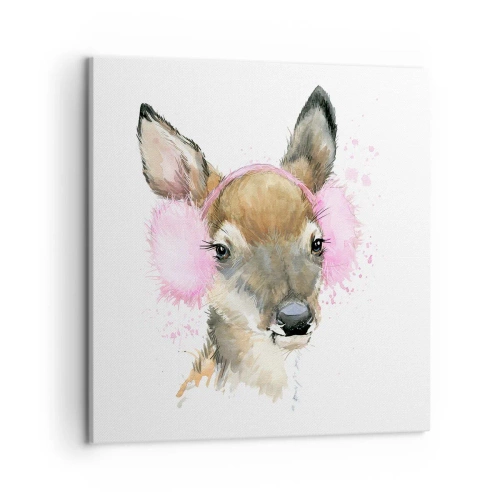 Quadro su tela - Stampe su Tela - E il gelo non mette più paura - 50x50 cm