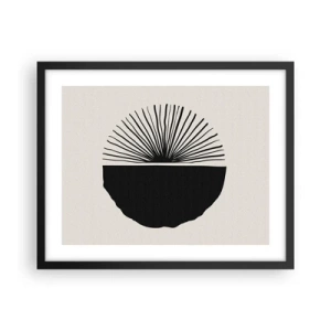 Poster in cornice nera - Ventaglio di possibilità - 50x40 cm