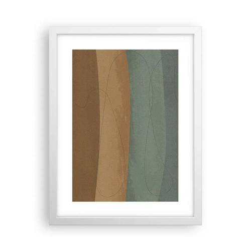 Poster in cornice bianca - Composizione orizzontale - 30x40 cm