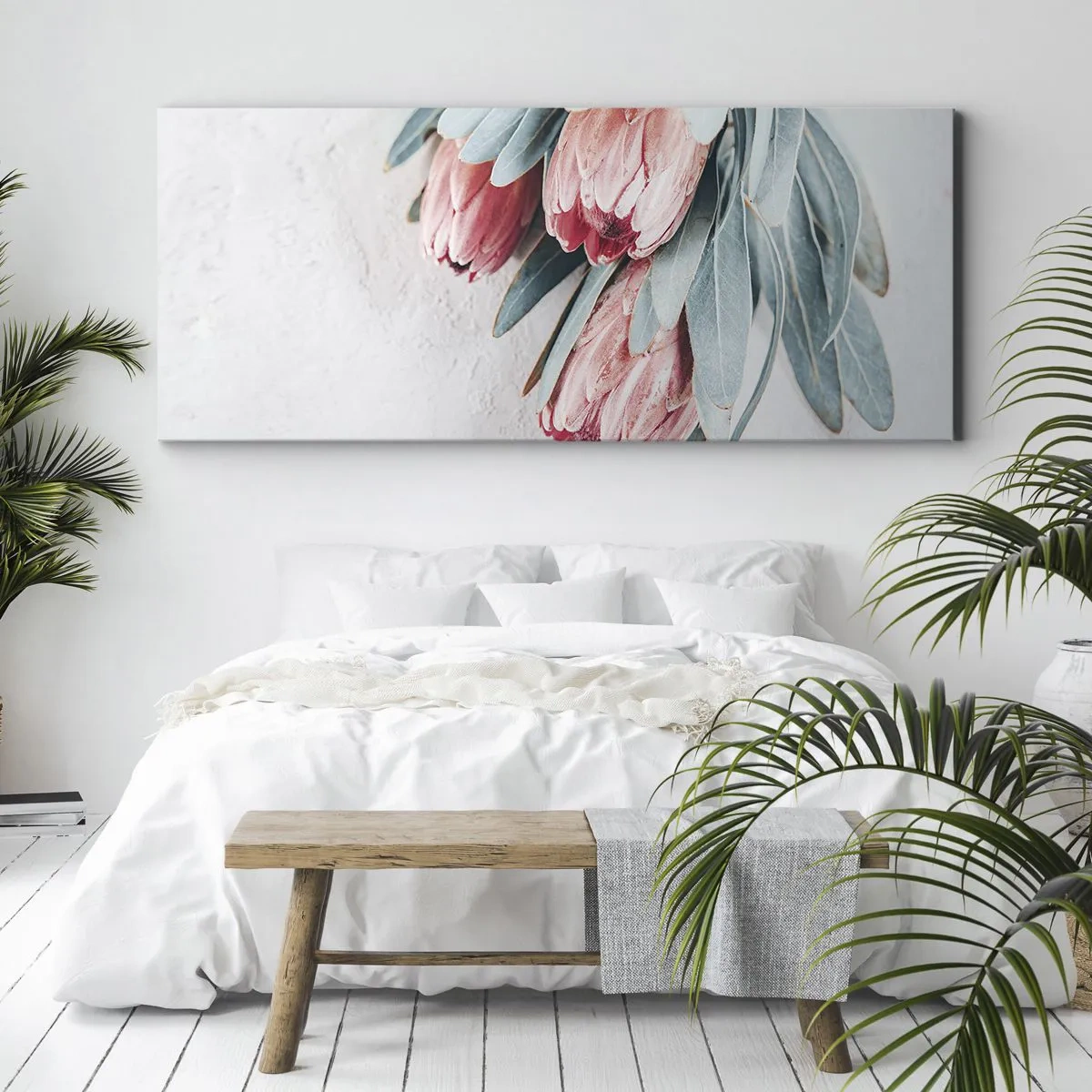 Quadro su tela - Stampe su Tela - Imbarazzati per la propria bellezza - 90x30 cm