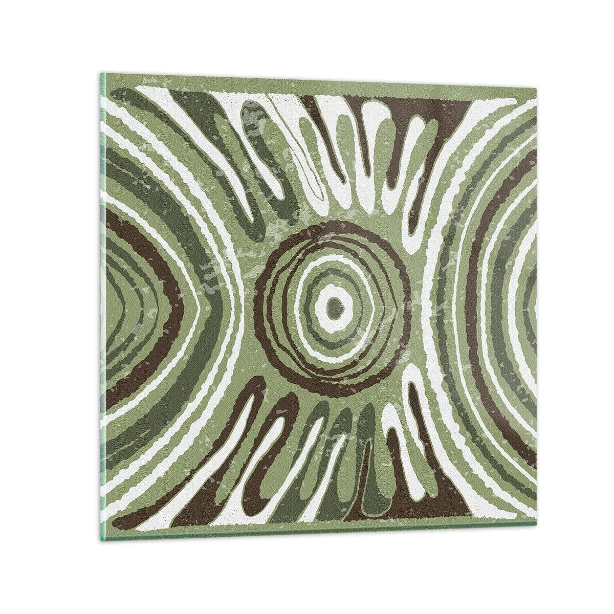 Quadro su vetro - Esplosione di emozioni - 70x70 cm