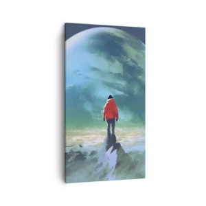 Quadro su tela - Stampe su Tela - Scopritore di una nuova terra - 45x80 cm