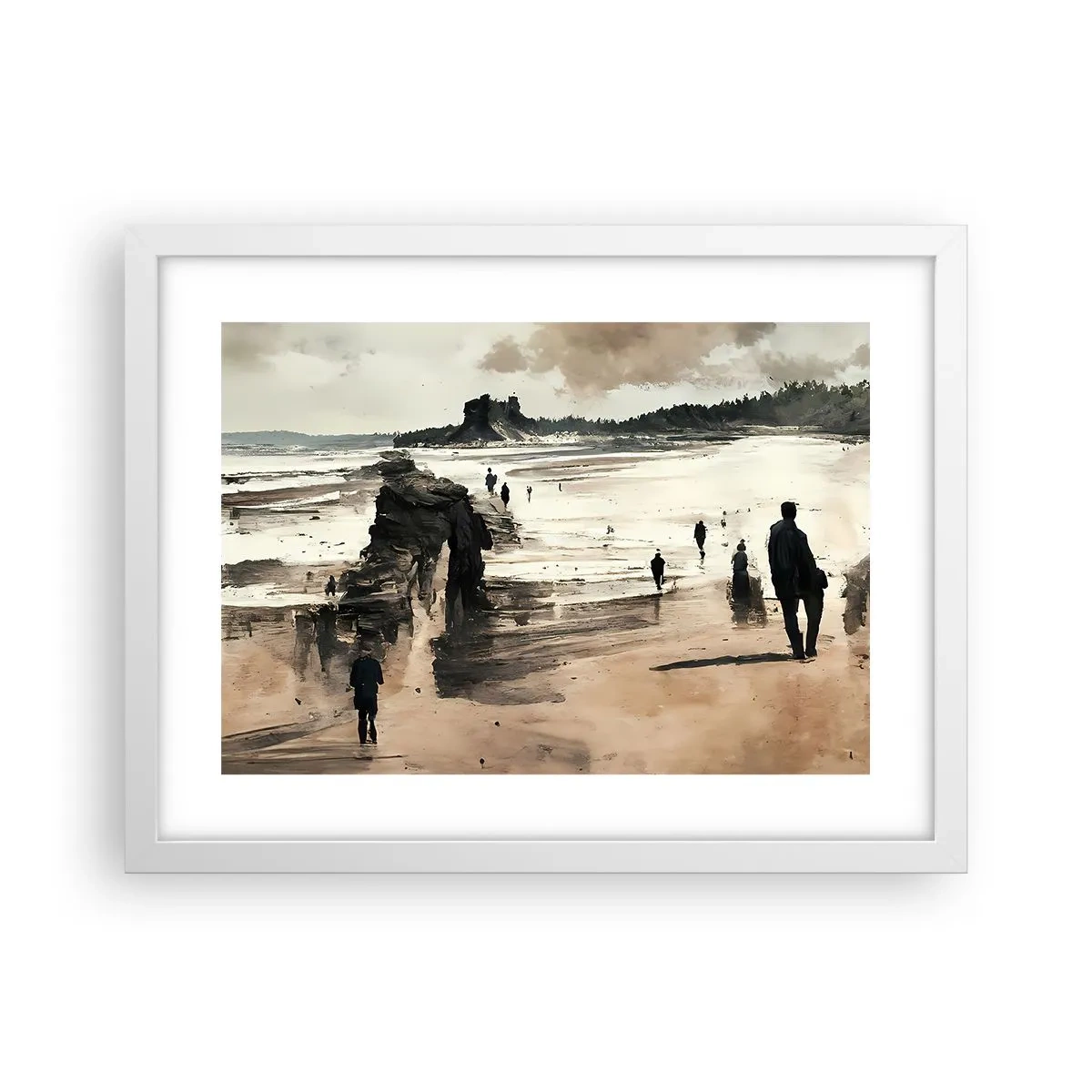 Poster in cornice bianca - Convocati - 40x30 cm