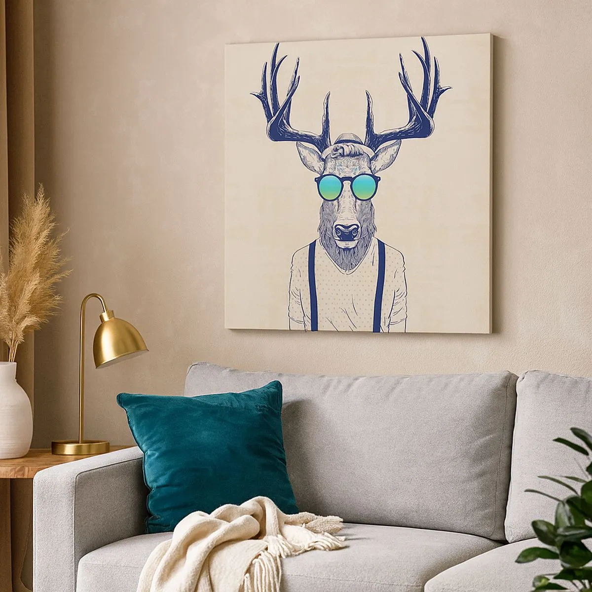 Quadro su tela - Stampe su Tela - E chi ti aspettavi? - 30x30 cm