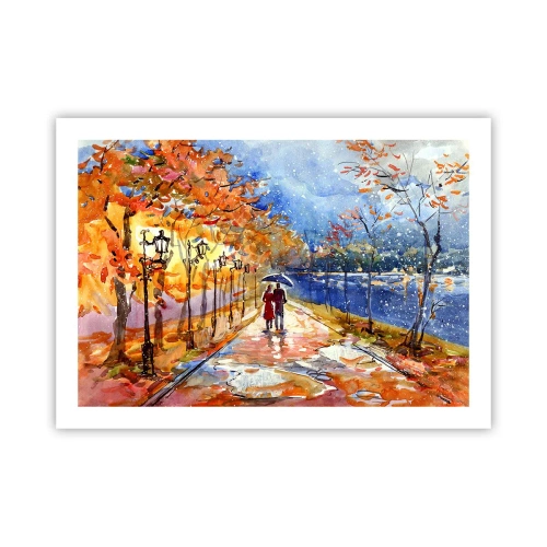 Poster - Insieme fino ai confini del tempo - 70x50 cm